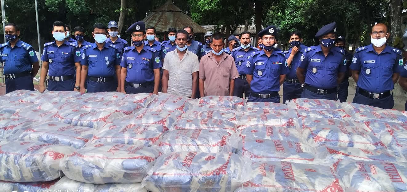 এসিইআইয়ের ৯ হাজার কেজি চাল উদ্ধার; আটক ২