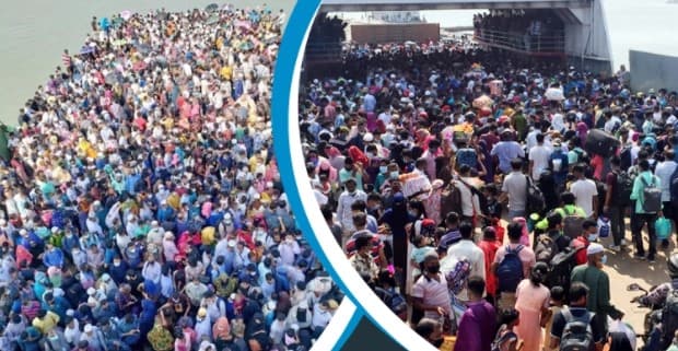 আজ থেকে দিনে ফেরি বন্ধ, পণ্যবাহী পরিবহন পারাপার রাতে