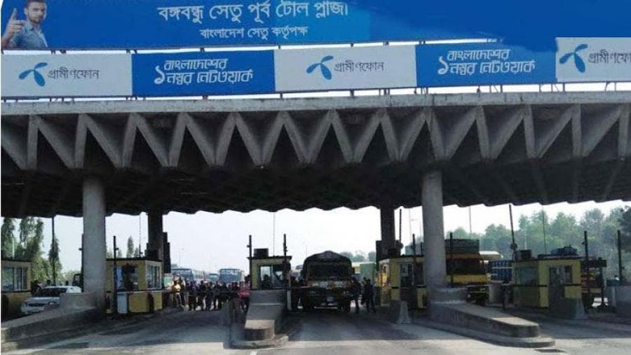 ১ দিনে বঙ্গবন্ধু সেতু পার হয়েছে ৫০০ দূরপাল্লার বাস!