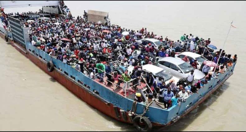 ফেরি চলাচলের অনুমতি