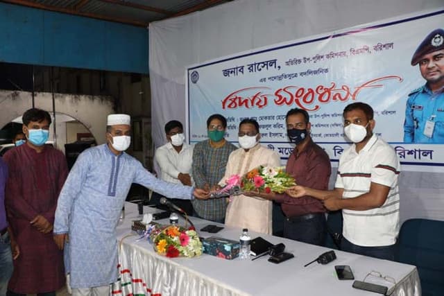 অতিরিক্ত উপ-পুলিশ কমিশনার পদে মোঃ রাসেল'র পদোন্নতি
