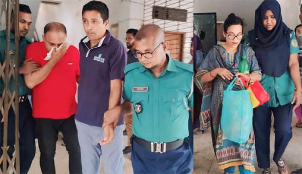 বরিশালে প্রতারণা মামলায় স্বামী-স্ত্রী আটক