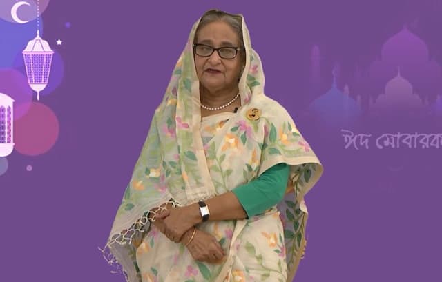ভিডিও বার্তায় ঈদ শুভেচ্ছা জানালেন প্রধানমন্ত্রী