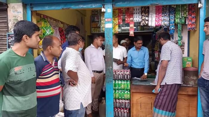 কালীগঞ্জে  মিলে  ভোক্তা অধিদপ্তরের অভিযান