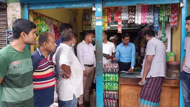 কালীগঞ্জে  মিলে  ভোক্তা অধিদপ্তরের অভিযান