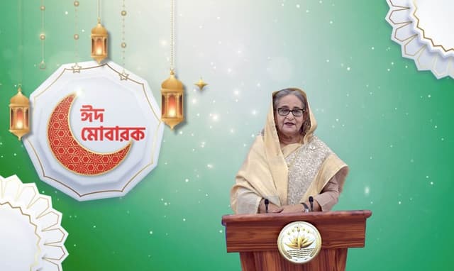স্বাস্থ্যবিধি মেনে ঈদ উদযাপনের আহ্বান প্রধানমন্ত্রীর