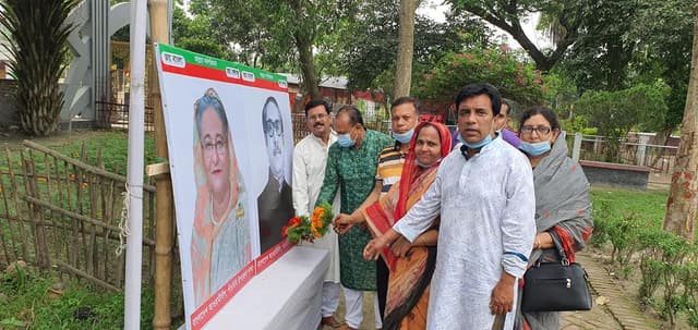 পাঁচবিবিতে শেখ হাসিনার  স্বদেশ প্রত্যাবর্তন দিবস পালন