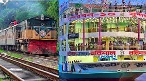 অর্ধেক যাত্রী নিয়ে চলবে ট্রেন-লঞ্চ