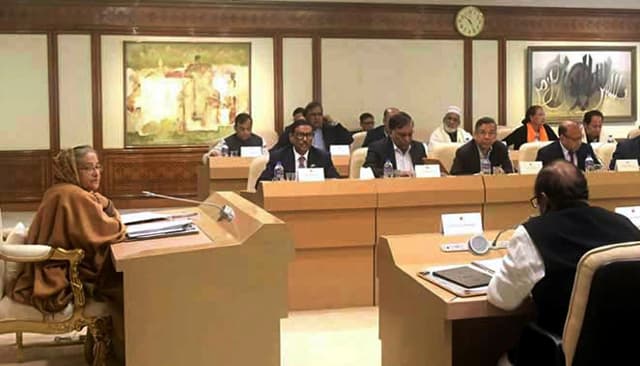 প্রস্তাবিত বাজেট অনুমোদনে মন্ত্রিসভার বৈঠক শুরু