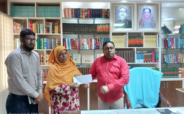 ব্যক্তি উদ্যোগে রাজশাহীতে লিগ্যাল এইড'র 'দরিদ্র তহবিল' গঠন