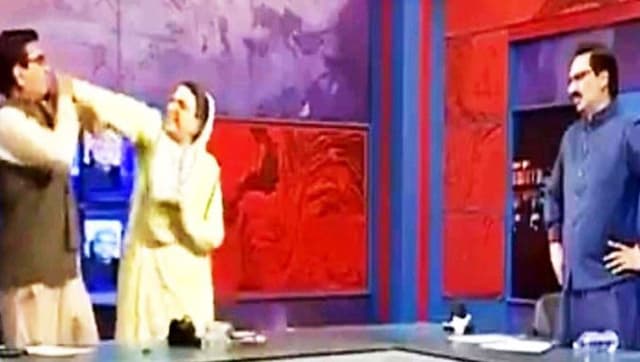 টকশোতে এমপির গালে সজোরে থাপ্পড়