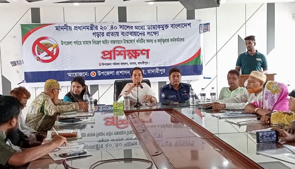 ডাসারে তামাক বিরোধী প্রশিক্ষণ কর্মশালা অনুষ্ঠিত