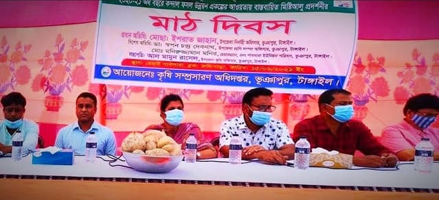 ভূঞাপুরে আলু প্রদর্শনীর মাঠ দিবস