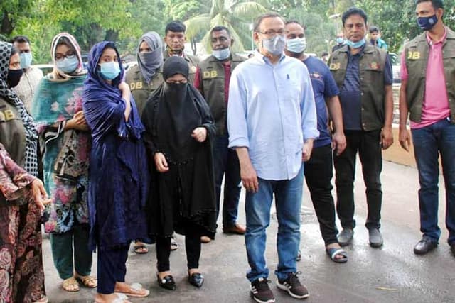 পরীর মামলার আসামীরা রিমান্ডে