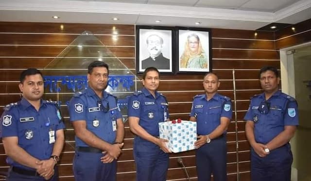 ঢাকা রেঞ্জের শ্রেষ্ঠ ওসি গোয়ালন্দ ঘাট থানার আব্দুল্লাহ্ আল তায়াবীর