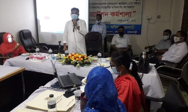 গোয়ালন্দে শিশু ও নারী উন্নয়নে দিনব্যাপী কর্মশালা