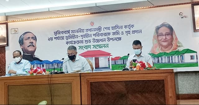 আরও ৫৩ হাজার পরিবার পাচ্ছেন ভূমিসহ ঘর