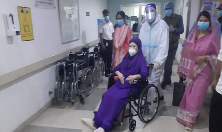 ৫৩ দিন পর বাসায় ফিরছেন খালেদা জিয়া