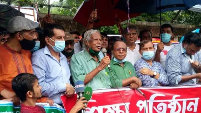 শিক্ষাপ্রতিষ্ঠান বন্ধ রেখে জাতিকে মেরুদণ্ডহীন করে দিচ্ছে :  ডা. জাফরুল্লাহ