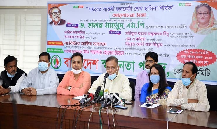 করোনার টিকা নিয়েও ষড়যন্ত্র করছে বিএনপি: তথ্যমন্ত্রী