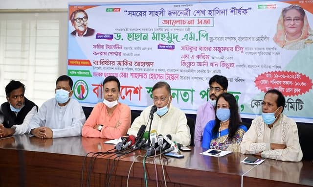 করোনার টিকা নিয়েও ষড়যন্ত্র করছে বিএনপি: তথ্যমন্ত্রী