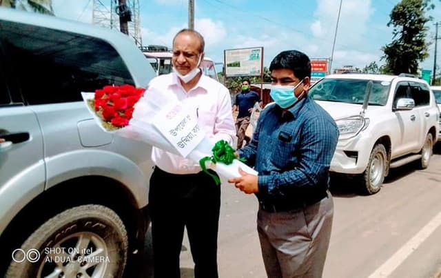 রোহিঙ্গা ক্যাম্প পরিদর্শনে জনপ্রশাসন মন্ত্রণালয়ের সচিব