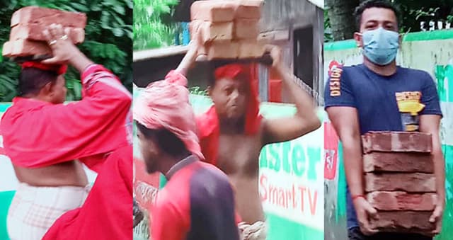 মুসলিম নারীর দাফনে সম্প্রীতির দৃষ্টান্ত সনাতন ধর্মাবলম্বীদের !
