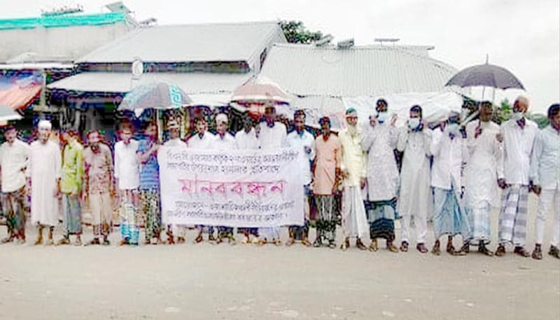 তালতলীতে ফসলী জমি রক্ষায় আন্দোলন করায় হামলা !