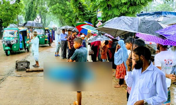 ছেলেকে দেখতে এসে ট্রাক চাপায় মায়ের মৃত্যু
