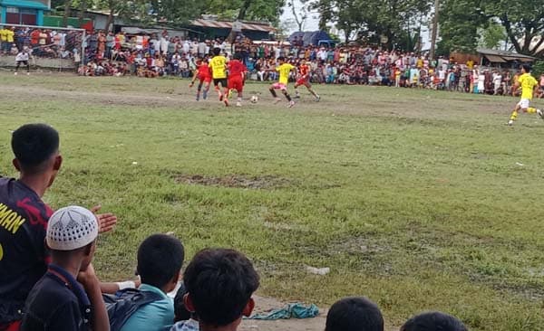 বঙ্গবন্ধু গোল্ডকাপ ফুটবল টুর্নামেন্টের ফাইনালে শাহবাজপুর ও কালিকচ্ছ