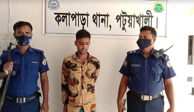 সপ্তম শ্রেনীতে পড়া শিক্ষার্থীকে শ্লীলতাহানির অভিযোগে যুবক গ্রেফতার