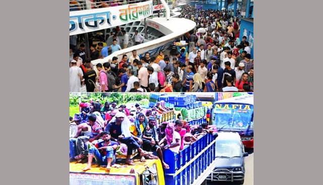 ঝুঁকি আর দুর্ভোগ নিয়েই ঘরে ফিরছে দক্ষিণাঞ্চলের মানুষ