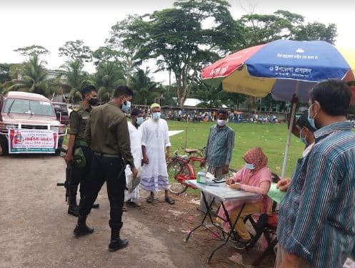 কাউখালীতে কঠোর লকডাউন বাস্তবায়নে উপজেলা প্রশাসন