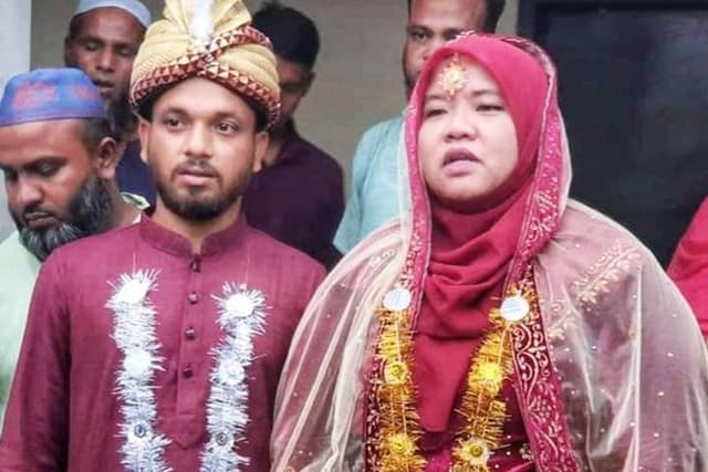 প্রেমের টানে গাজীপুরে মালয়েশিয়ান নারী