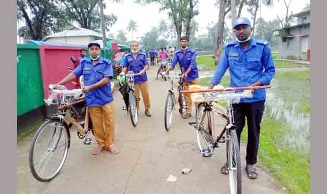 পটুয়াখালীতে বাই সাইকেল পেলেন ১১৮ গ্রাম পুলিশ