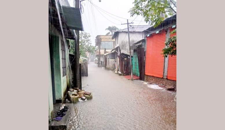 গলাচিপায় সর্বোচ্চ বৃষ্টিপাত, নিন্মাঞ্চল প্লাবিত