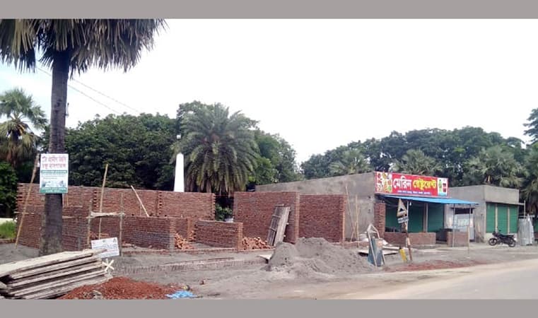 কুয়াকাটায় দেবালয়ের জমি বিক্রির অভিযোগ রাখাইনদের বিরুদ্ধে