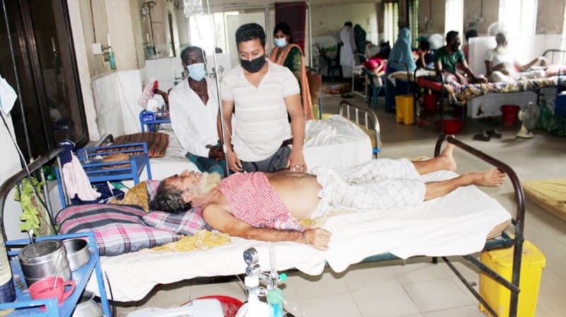 দেবীদ্বার সরকারী হাসপাতালে অক্সিজেন সরবরাহ সংকট