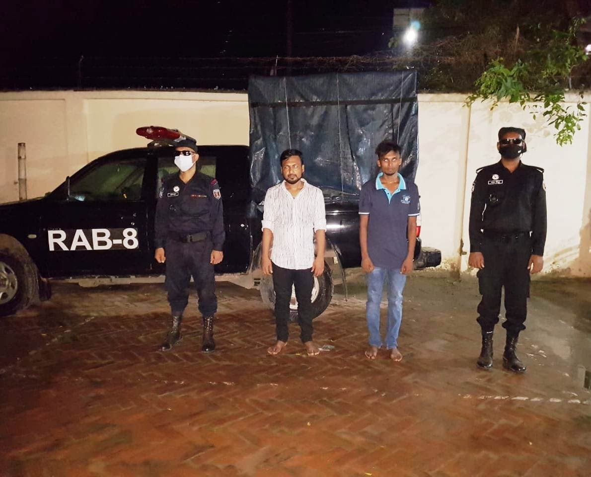 ফরিদপুরে ইয়াবাসহ ২ জন মাদক ব্যবসায়ী আটক