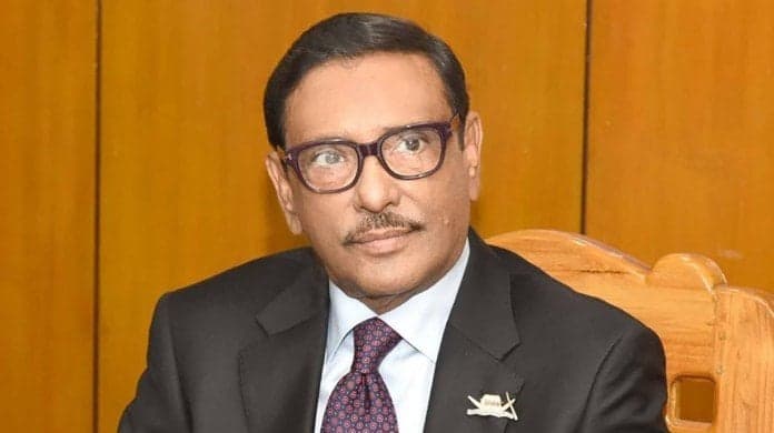বিএনপি নেতারা সত্যের মুখোমুখি হতে ভয় পান : ওবায়দুল কাদের