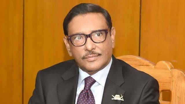 বিএনপি নেতারা সত্যের মুখোমুখি হতে ভয় পান : ওবায়দুল কাদের