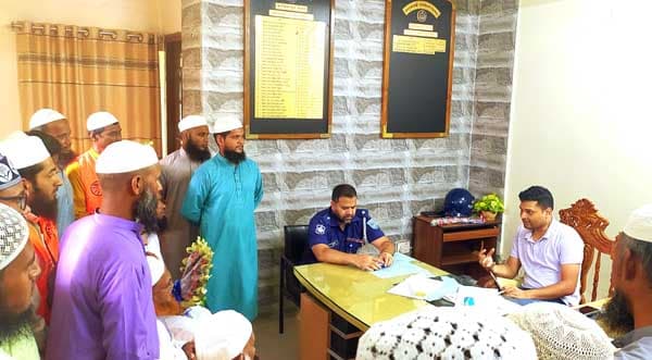 হাকিমপুরে এএসপির সাথে ইসলামি আন্দোলনের নেতাকর্মীদের মতবিনিময়
