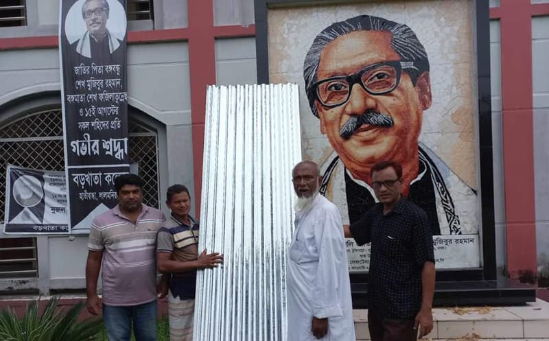 অসহায় বাহার উদ্দিনের পাশে মাহমুদুল হাসান সোহাগ