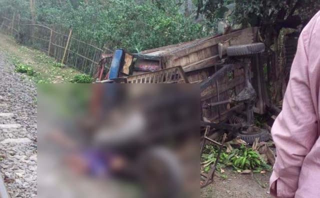 ট্রেনের ধাক্কায় দুই ব্যবসায়ী নিহত