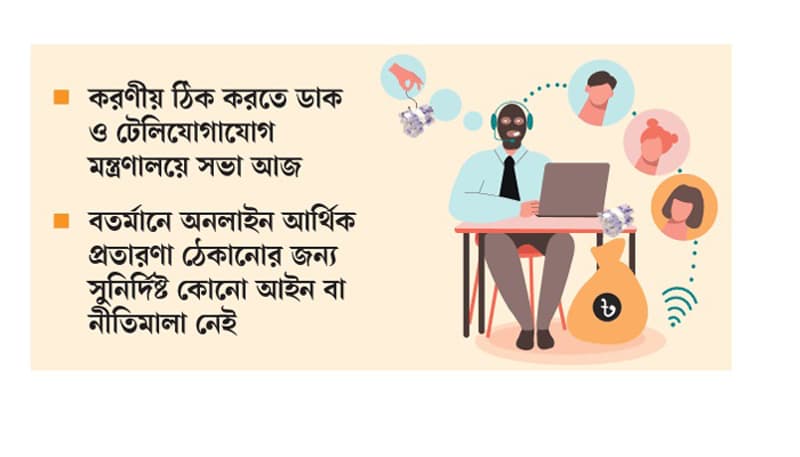 অনলাইনে আর্থিক প্রতারণা বন্ধে আসছে নীতিমালা