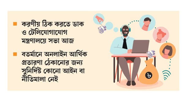 অনলাইনে আর্থিক প্রতারণা বন্ধে আসছে নীতিমালা