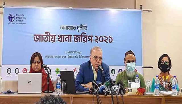 আইনশৃঙ্খলা রক্ষাকারী সংস্থা সর্বোচ্চ দুর্নীতিগ্রস্ত খাত : টিআইবি