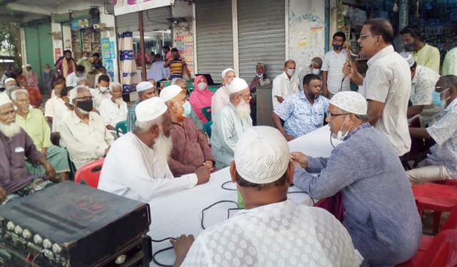 নয়াপুকুর গণহত্যায় শহীদদের স্মৃতিস্তম্ভ নির্মাণের প্রস্তুতি সভা