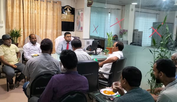 ভূরুঙ্গামারীতে সাংবাদিকদের সাথে ইসলামী ব্যাংকের মতবিনিময়