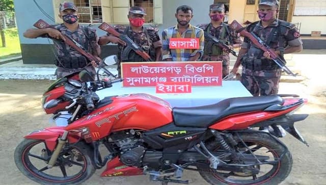 তাহিরপুর সীমান্তে ইয়াবাসহ কারবারী আটক
